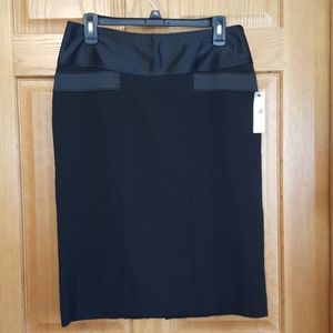 Worthington black skirt with satin waist